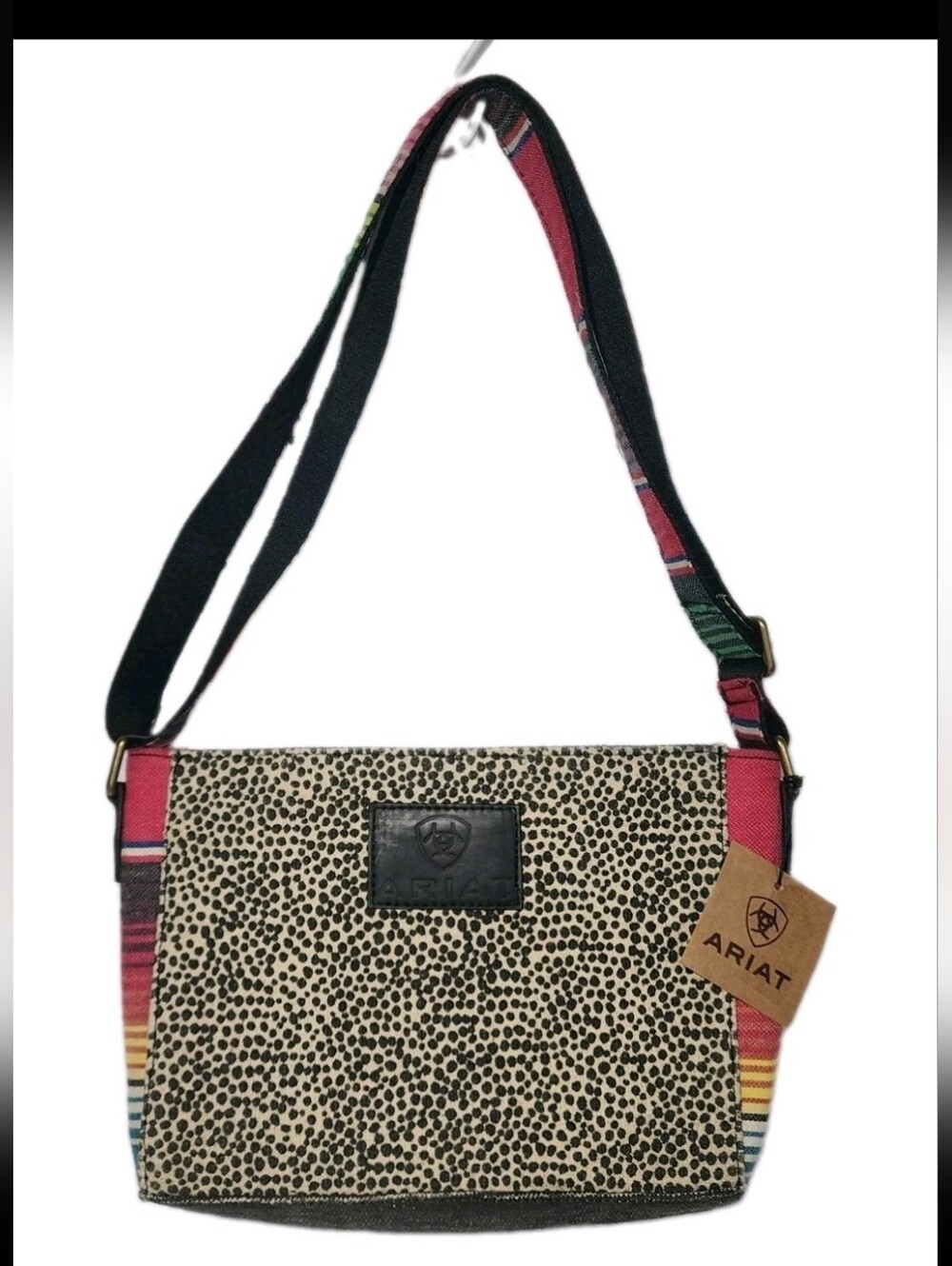 NWT Ariat Shoulder Bag Purse Tote Western  Large 11 X 8"  Western Chic Multi